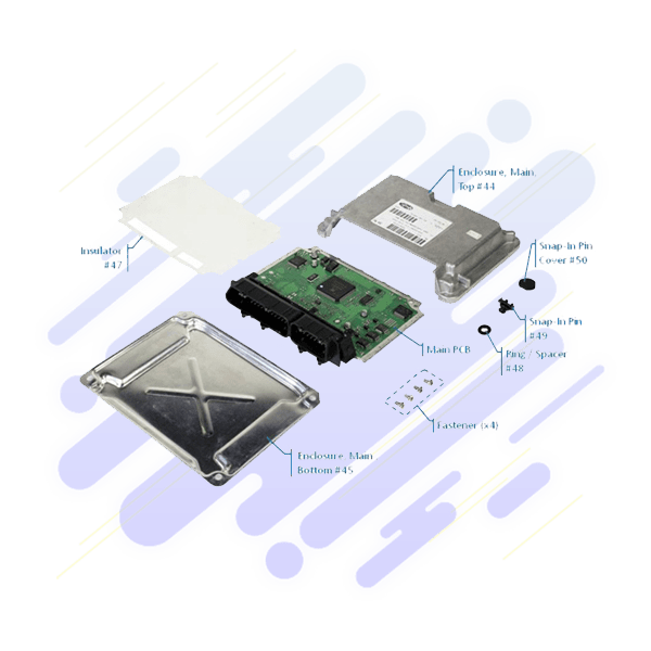 تعمیر ECU سمند EF7 و دنا